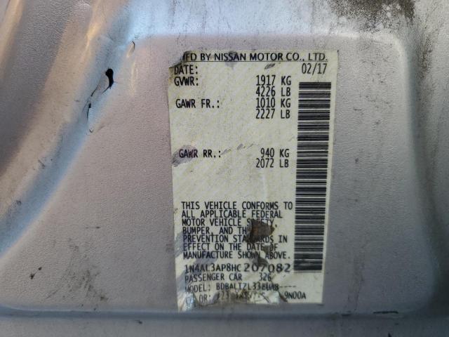 2017 NISSAN ALTIMA 2.5 - 1N4AL3AP8HC207082