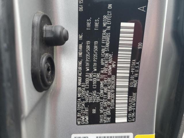 2015 TOYOTA SIENNA SPO 5TDXK3DC1FS628380