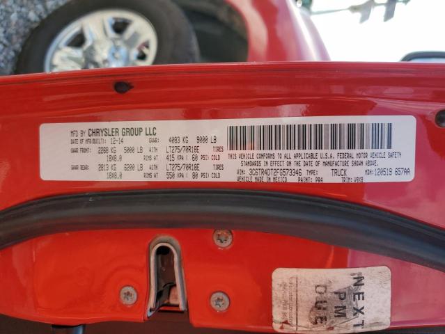2015 RAM 2500 SLT 3C6TR4DT2FG573346
