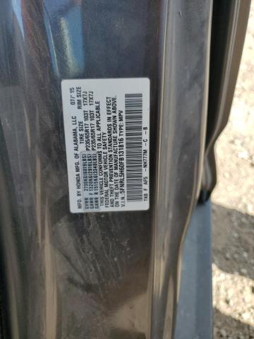 2015 HONDA ODYSSEY EXL 5FNRL5H60FB131816