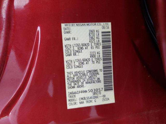 2017 NISSAN TITAN XD S 1N6AA1F44HN503057