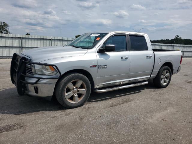 RAM 1500 SLT 2014 silver crew pic diesel 1C6RR7LM4ES475903 photo #1