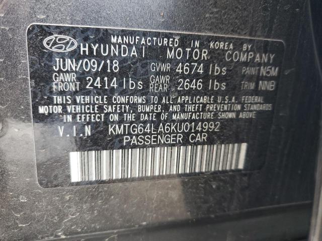 2019 GENESIS G70 ADVANC KMTG64LA6KU014992