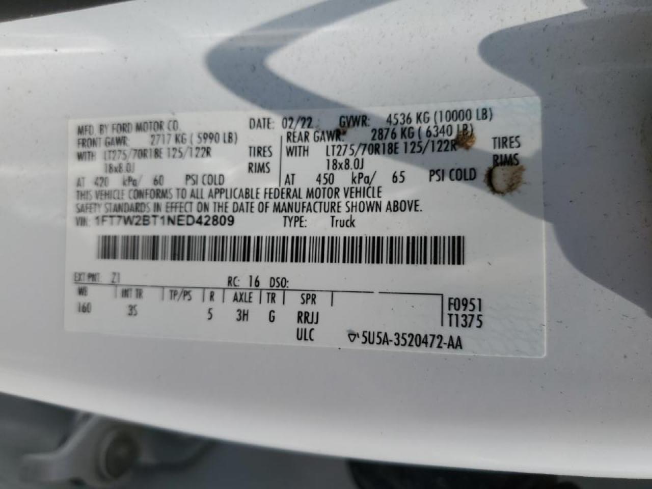 FORD F-250 SUPER DUTY