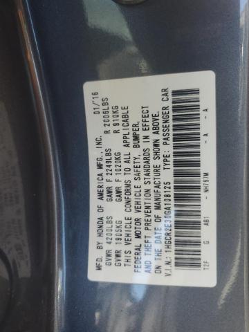 2016 HONDA ACCORD LX - 1HGCR2E30GA108125