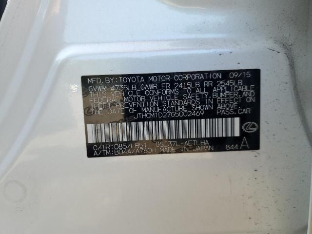 2016 LEXUS IS 300 JTHCM1D27G5002469