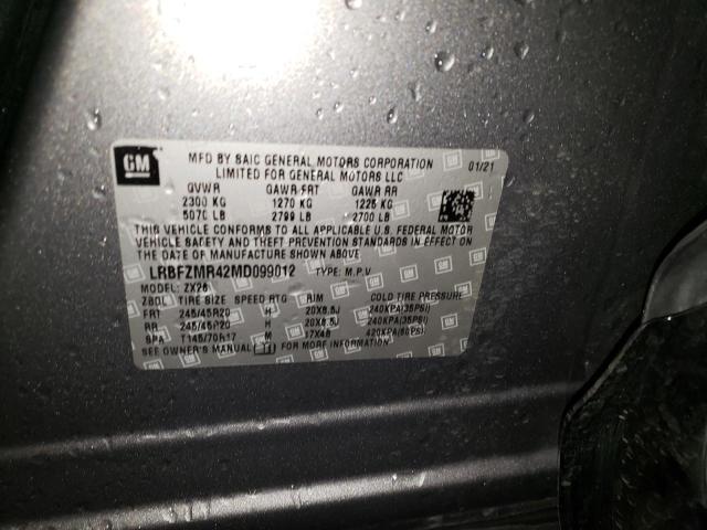 2021 BUICK ENVISION P LRBFZMR42MD099012