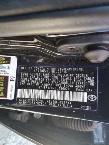 2016 TOYOTA CAMRY LE 4T1BF1FK7GU136078