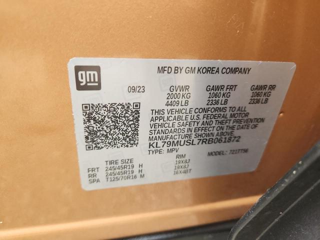 2024 CHEVROLET TRAILBLAZER RS KL79MUSL7RB061872