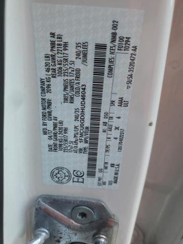 2017 FORD ESCAPE SE - 1FMCU0GD0HUD46043