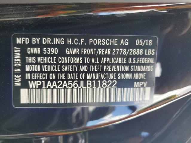2018 PORSCHE MACAN WP1AA2A56JLB11822