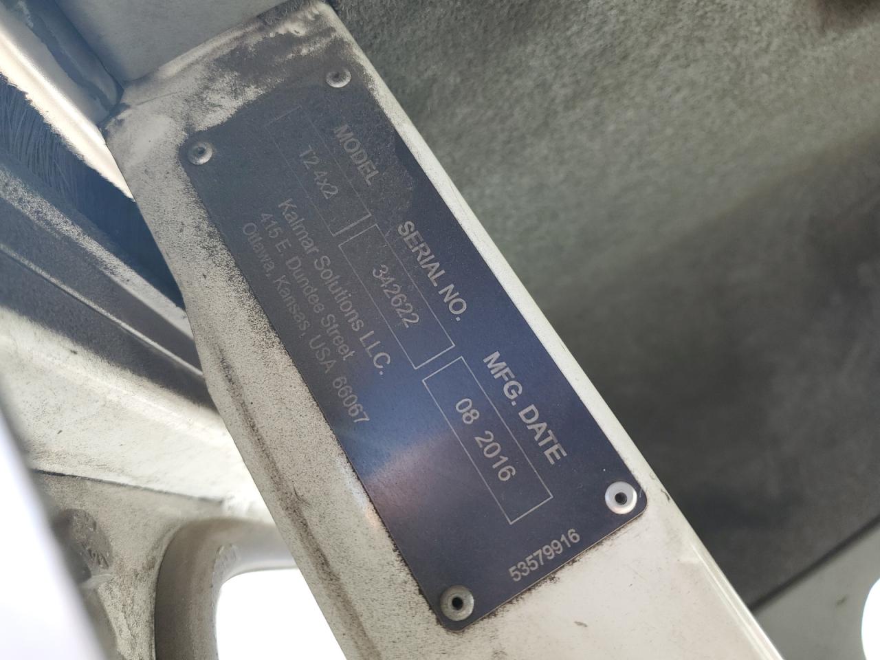 Lot #3231238102 2016 KALMAR OTTAWA4X2