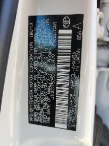 2013 TOYOTA PRIUS C - JTDKDTB35D1550879