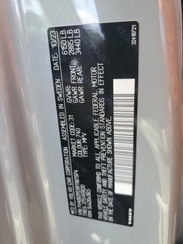 2024 VOLVO XC90 PLUS YV4062PEXR1187974