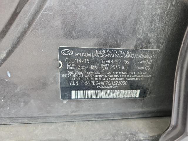 2016 HYUNDAI SONATA 5NPE34AF7GH323000