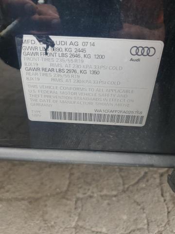 2015 AUDI Q5 PREMIUM WA1CFAFP2FA025758