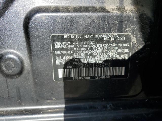 2013 SUBARU XV CROSSTR #3226255507