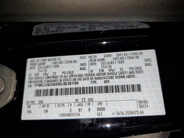 2024 FORD ESCAPE ACTIVE 1FMCU9GN5RUB38190