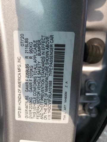 2020 HONDA ACCORD SPO 1HGCV1F35LA101668