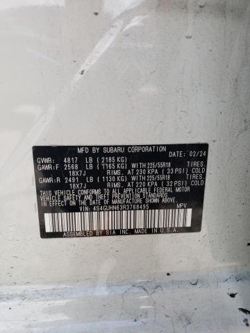 2024 SUBARU CROSSTREK LIMITED 4S4GUHN63R3768495