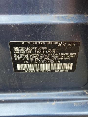 2015 SUBARU IMPREZA PR - JF1GPAC63F8204095