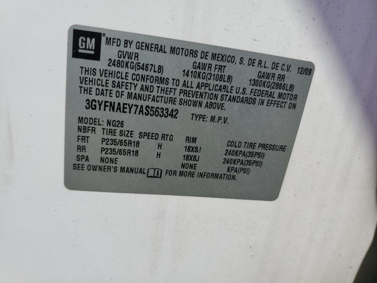 CADILLAC SRX LUXURY COLLECTION