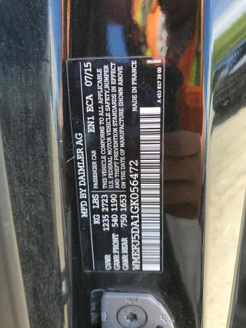 2016 SMART FORTWO WMEFJ5DA1GK056472