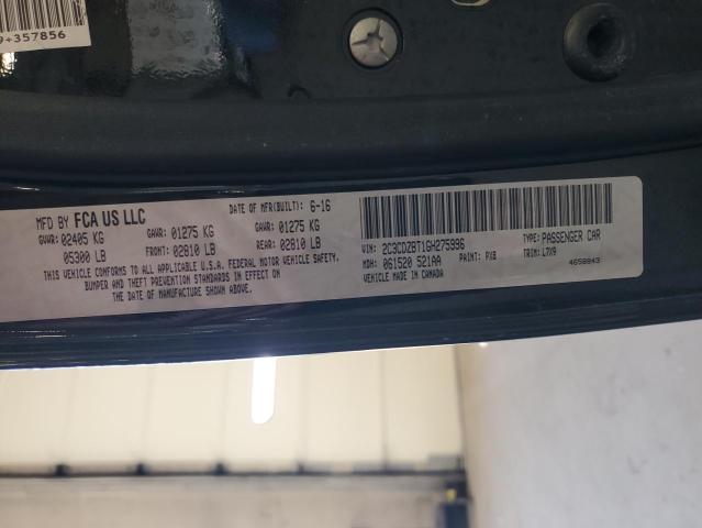 2016 DODGE CHALLENGER 2C3CDZBT1GH275996