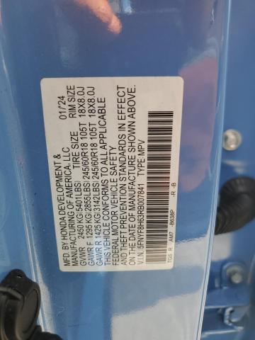 2024 HONDA PASSPORT T 5FNYF8H63RB007841
