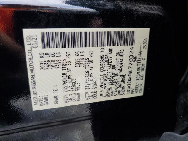 2021 NISSAN ROGUE SV - 5N1AT3BA4MC720324