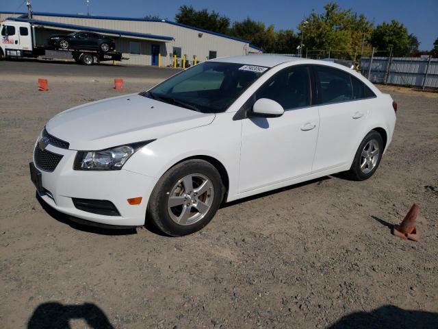 CHEVROLET CRUZE LT 2014 white sedan 4d gas 1G1PK5SB2E7145195 photo #1