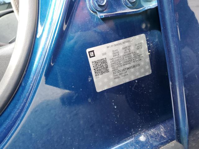 2019 CHEVROLET MALIBU LS - 1G1ZC5ST3KF135310