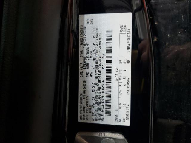 2017 LINCOLN MKC PREMIE 5LMCJ1D97HUL62834