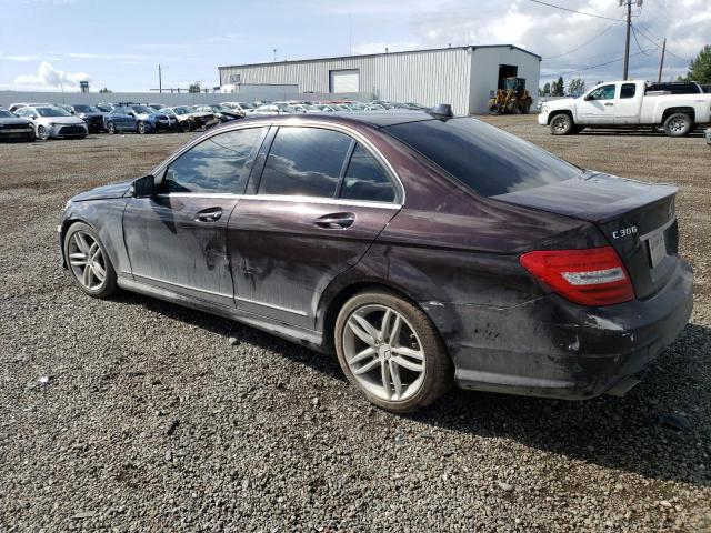 MERCEDES-BENZ C 300 4MAT 2012 brown sedan 4d gas WDDGF8BB0CF872096 photo #3