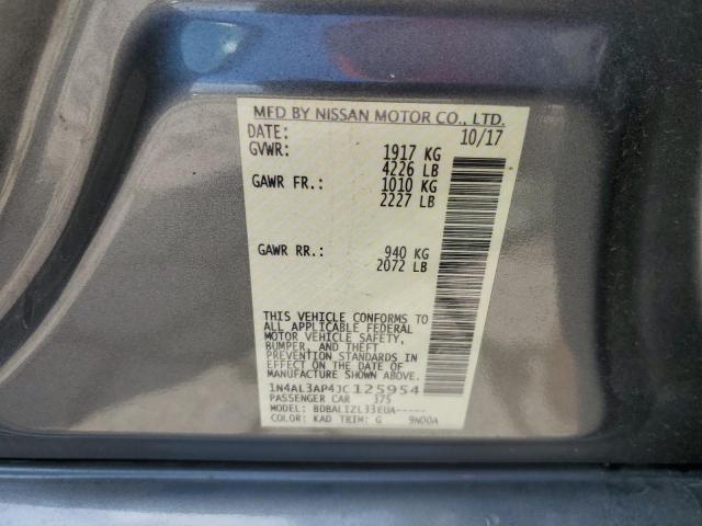 2018 NISSAN ALTIMA 2.5 1N4AL3AP4JC125954