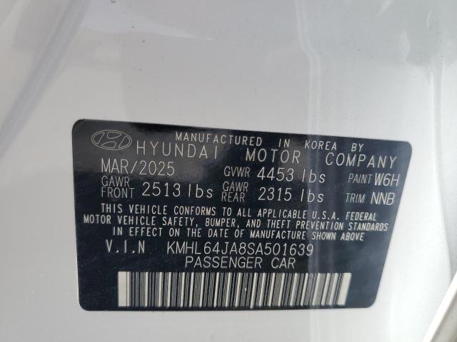 2025 HYUNDAI SONATA SEL KMHL64JA8SA501639