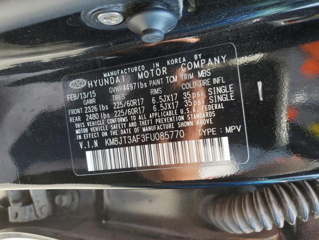 2015 HYUNDAI TUCSON GLS KM8JT3AF3FU085770