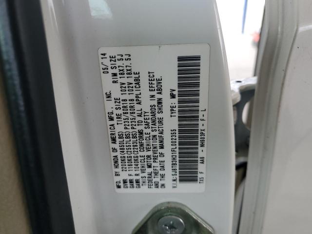 2015 ACURA RDX - 5J8TB3H31FL002355