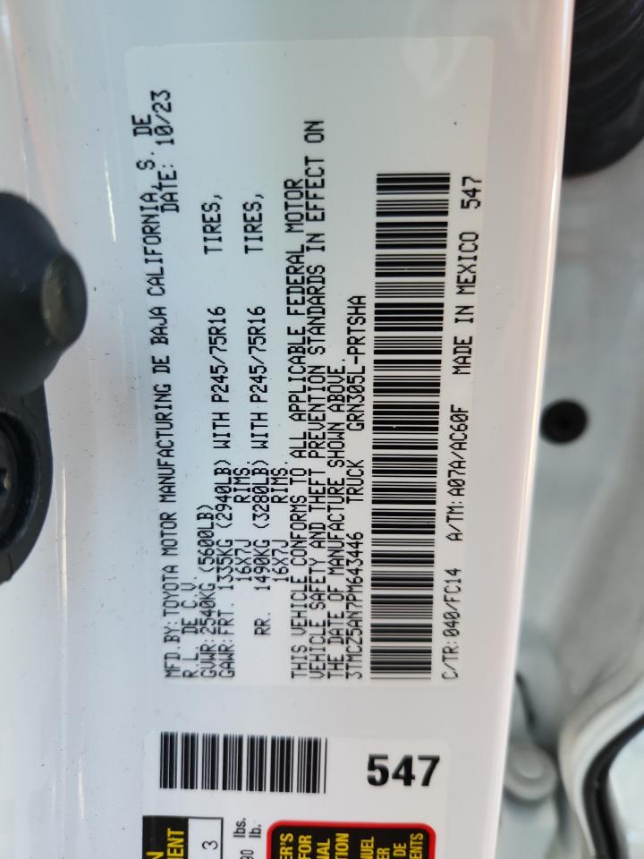 TOYOTA TACOMA DOUBLE CAB