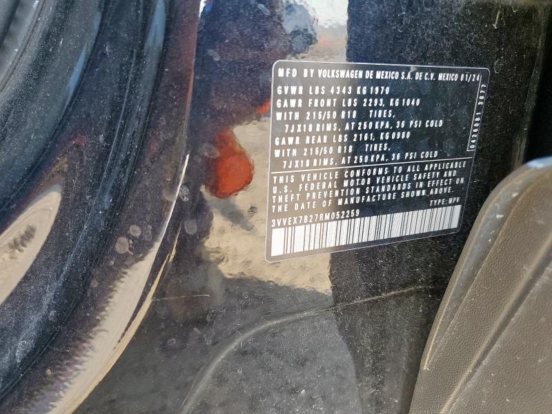 2024 VOLKSWAGEN TAOS SE - 3VVEX7B27RM052259