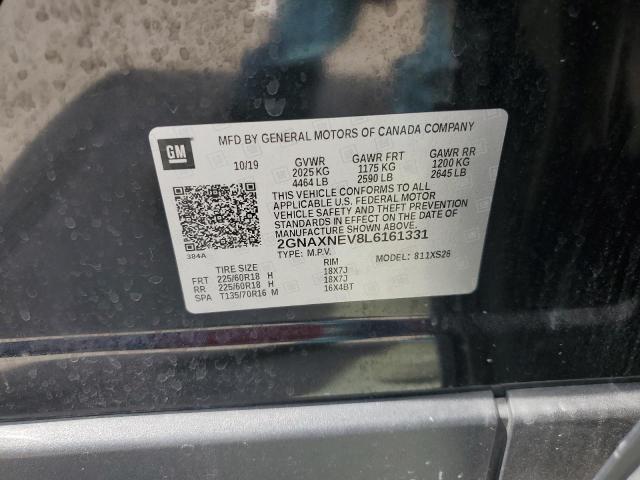 2020 CHEVROLET EQUINOX PR 2GNAXNEV8L6161331