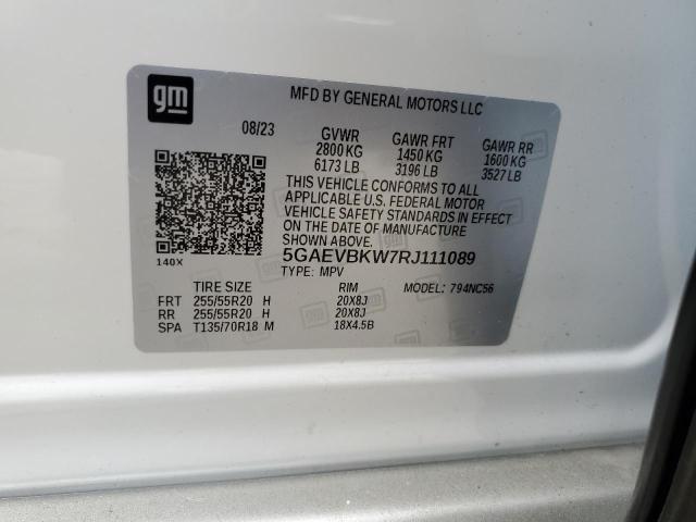 2024 BUICK ENCLAVE PR - 5GAEVBKW7RJ111089
