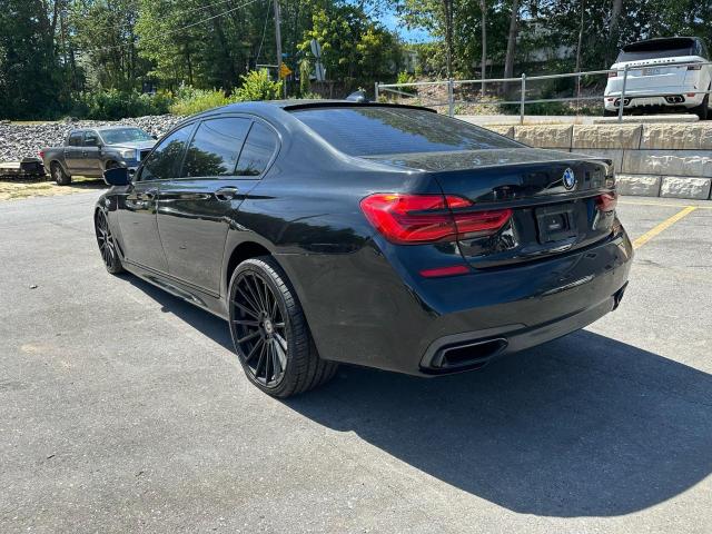 BMW 750 I 2016 black sedan 4d gas WBA7F0C54GGM20864 photo #3