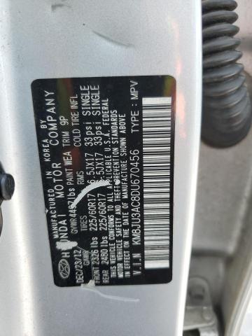 2013 HYUNDAI TUCSON GLS - KM8JU3AC8DU670456