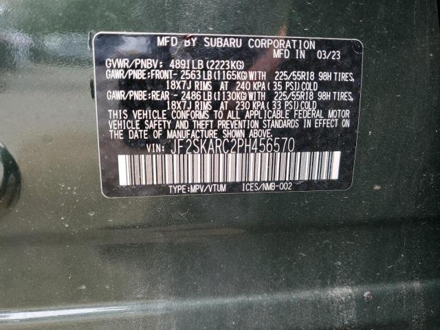 2023 SUBARU FORESTER TOURING #3304633953