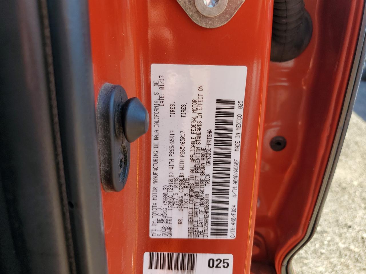 TOYOTA TACOMA DOUBLE CAB