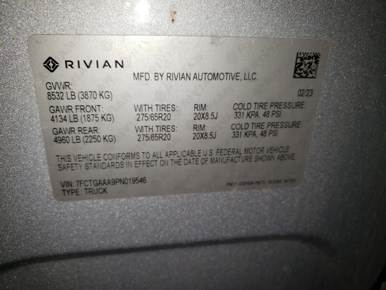 RIVIAN R1T ADVENTURE