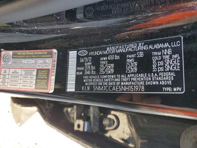 2022 HYUNDAI TUCSON SEL - 5NMJCCAE5NH151978