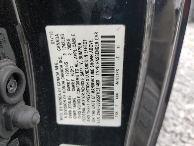 2015 HONDA CIVIC LX 2HGFG3B55FH531460