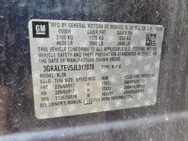 2018 GMC TERRAIN SL - 3GKALTEV5JL317878